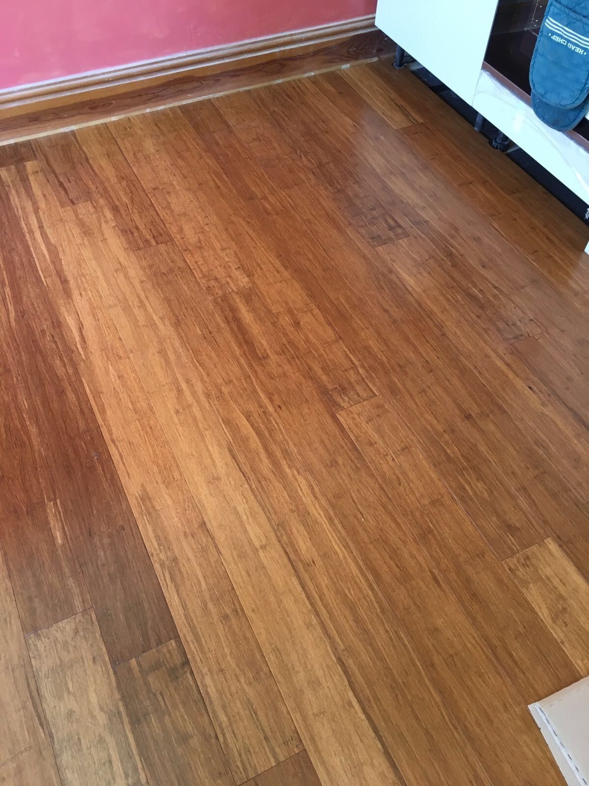 Solid hardwood flooring fitted by Plummer's Home Improvements